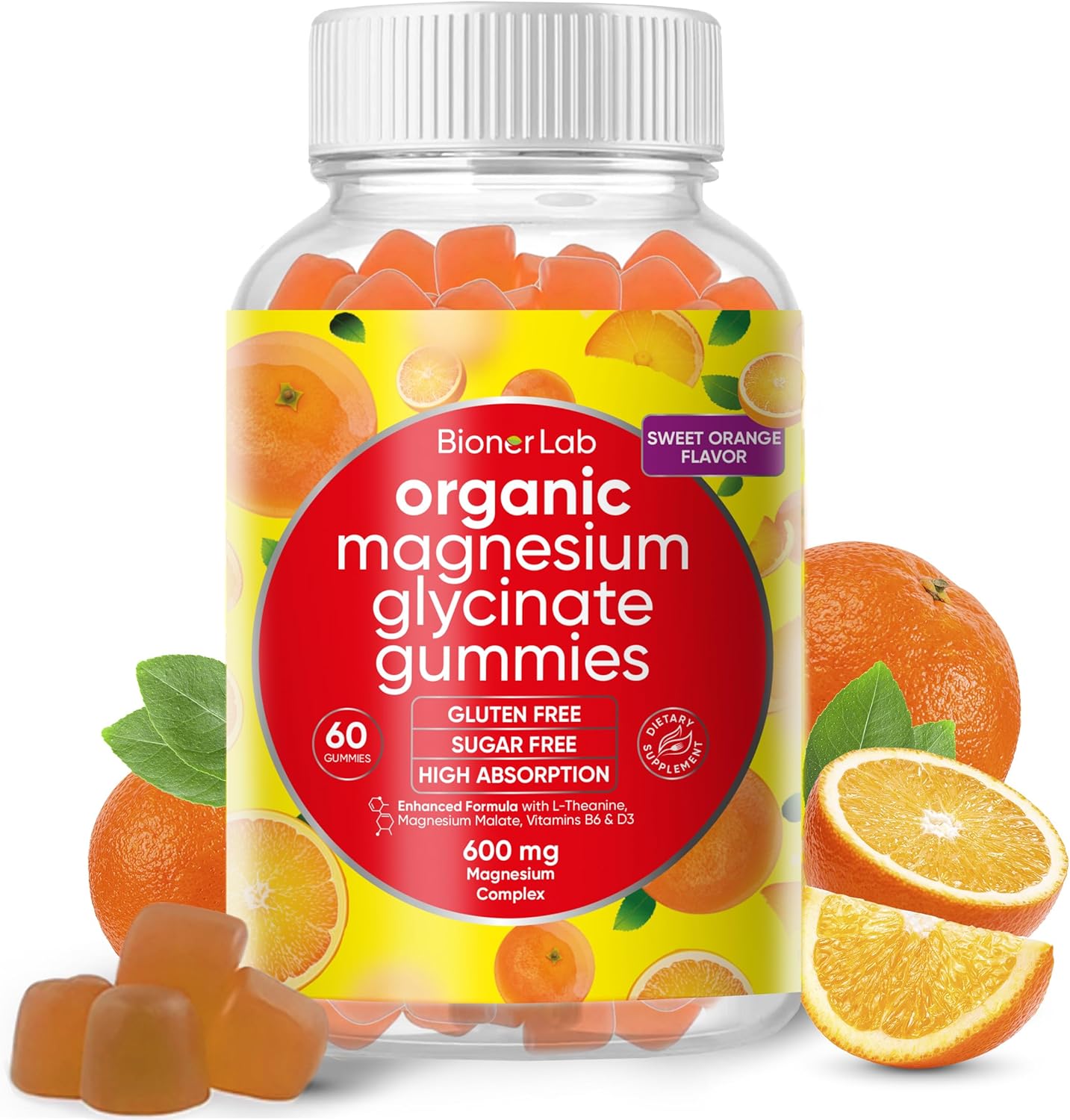 BionerLab Magnesium Glycinate Gummies