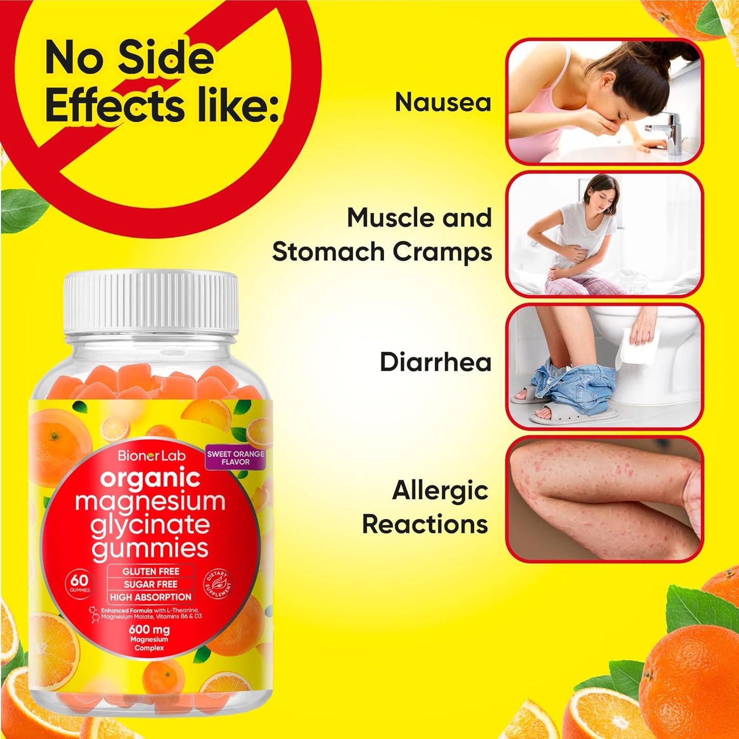 BionerLab Magnesium Glycinate Gummies