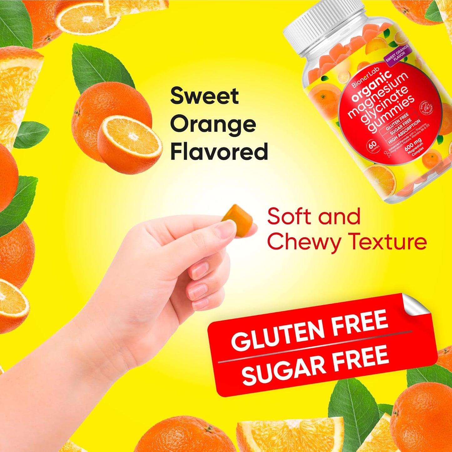 BionerLab Magnesium Glycinate Gummies