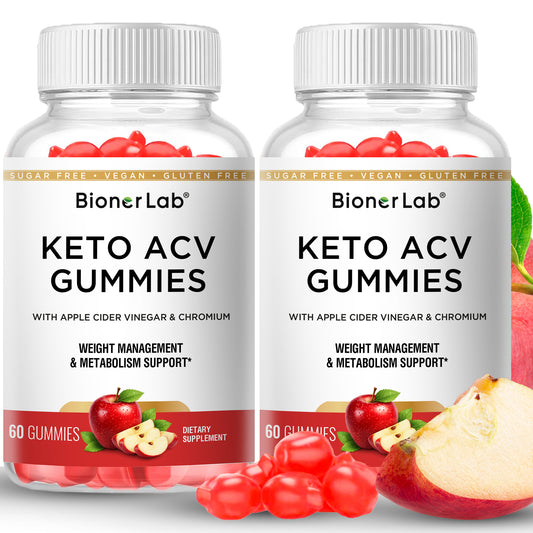 BionerLab Keto ACV Gummies (Pack of 2)