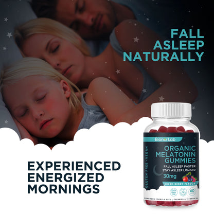 BionerLab Melatonin Gummies (Pack of 2)