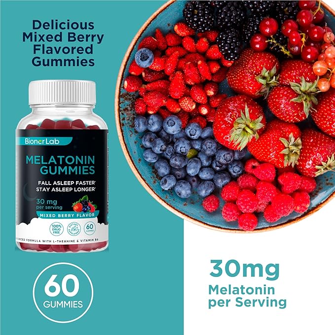 BionerLab Melatonin Gummies