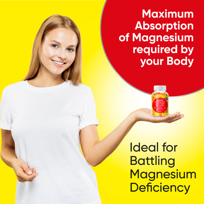 Bionerlab Magnesium Glycinate Gummies (Pack of 2)