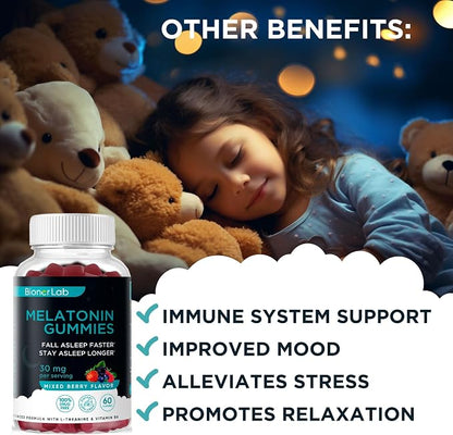 BionerLab Melatonin Gummies