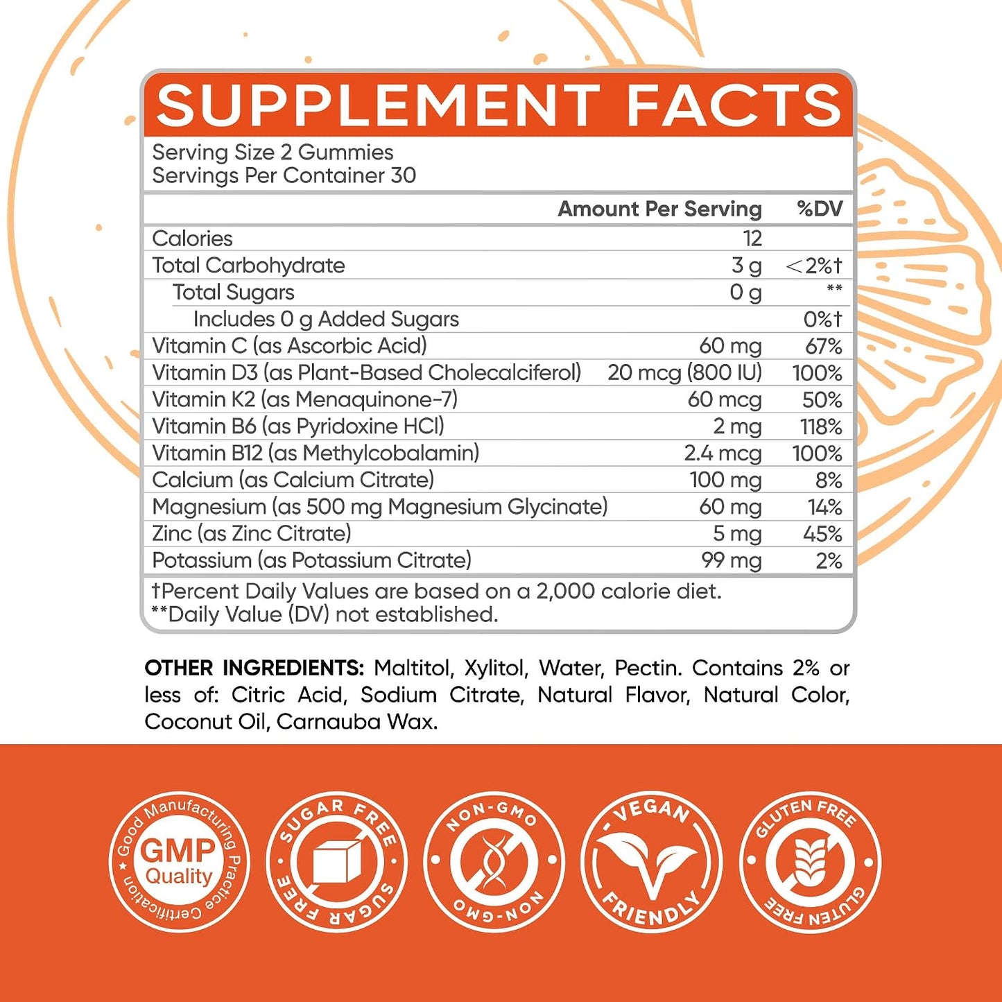 BionerLab Potassium Magnesium Gummies