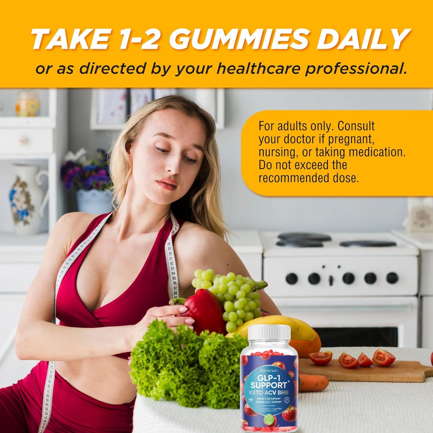 BionerLab Keto ACV Advanced Weight Loss Gummies