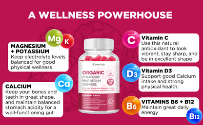 BionerLab Potassium Magnesium Gummies