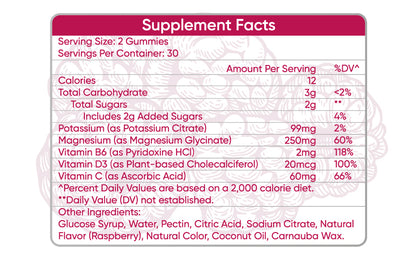 BionerLab Potassium Magnesium Gummies