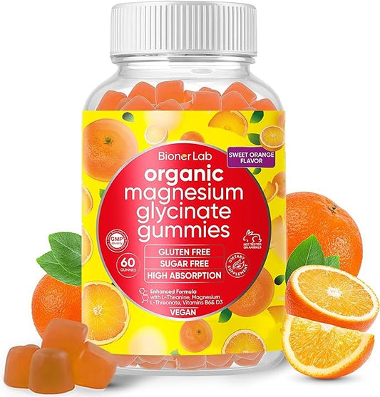 BionerLab Organic Magnesium Glycinate Gummies