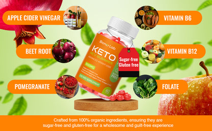 BionerLab Keto ACV Gummies (Pack of 2)