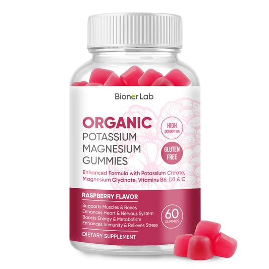 BionerLab Organic Potassium Magnesium Gummies
