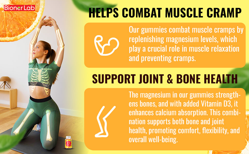BionerLab Magnesium Glycinate Gummies