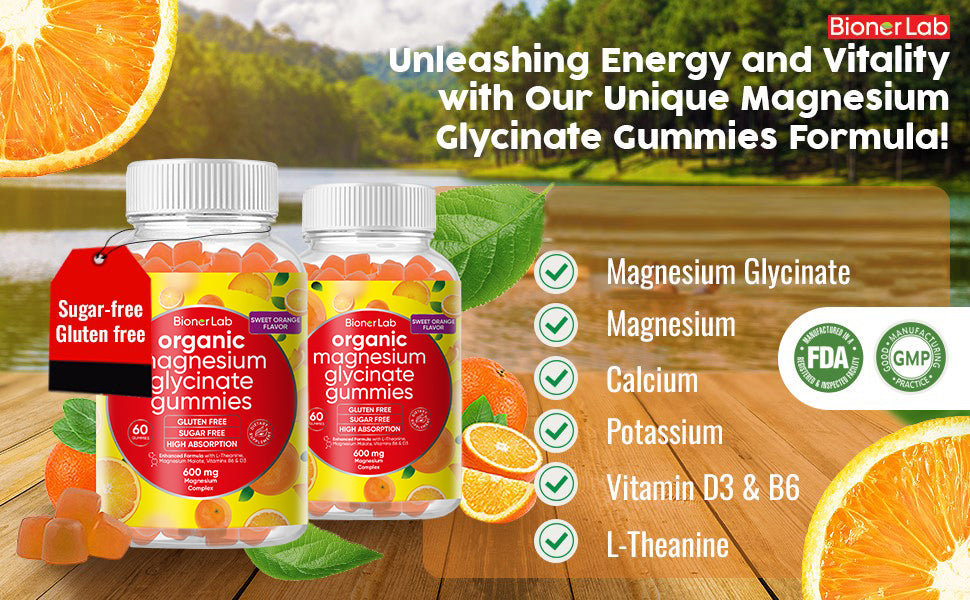 BionerLab Magnesium Glycinate Gummies